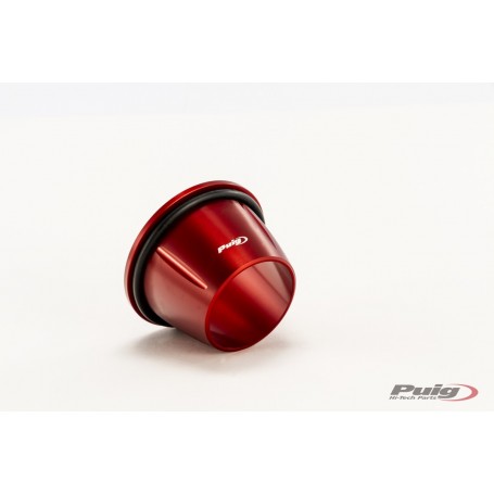 Puig End Tube For Exhaust Tmax 12-16 Red