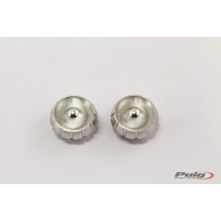 Puig Cap Bar End Mod Thruster Universal Silver