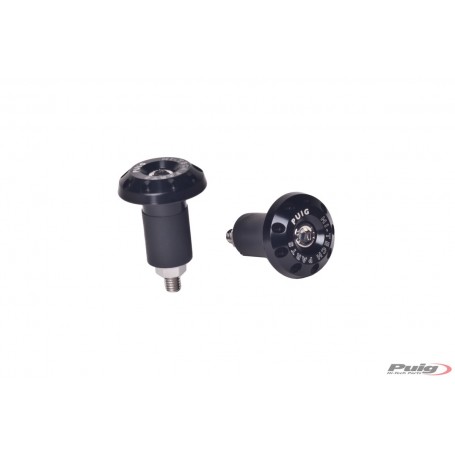 Puig Bar Ends Aluminium Race Universal Black