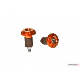Puig Bar Ends Aluminium Race Universal Orange