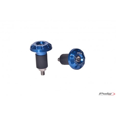 Puig Bar Ends Aluminium Race Universal Blue