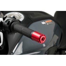 Puig Bar Ends Aluminium Yamaha Red