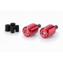Puig Bar Ends Aluminium Universal Red