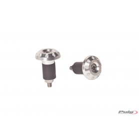 Puig Bar Ends Aluminium Race Universal Silver
