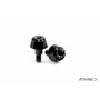 Puig Bar End Aluminium Short BMW/Suzuki Black