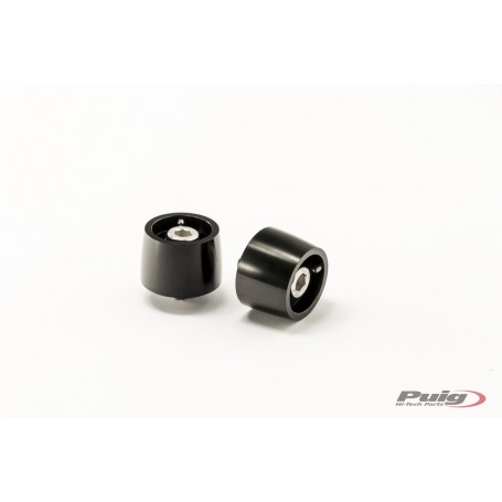 Puig Bar End Thruster Body Kawasaki Black