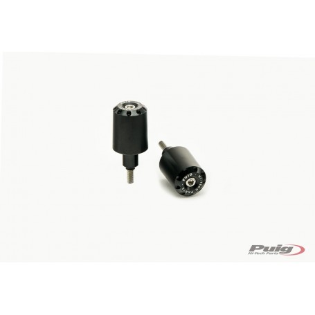 Puig Bar End Aluminium Kawasaki Z650 Black