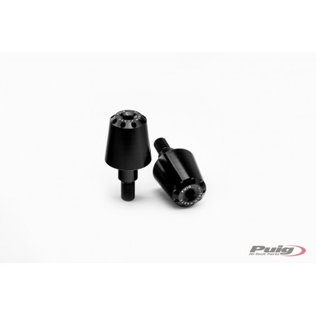 Puig Bar End Aluminium Large BMW/Suzuki Black