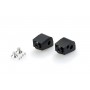 Puig Adaptor Adjustable Passenger Footpegs Yamaha Black