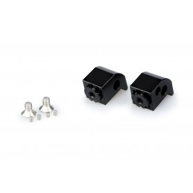 Puig Adaptor Adjustable Passenger Footpegs Yamaha Black