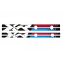 Puig GS Rim Strips For BMW S1000XR 15-19 Black