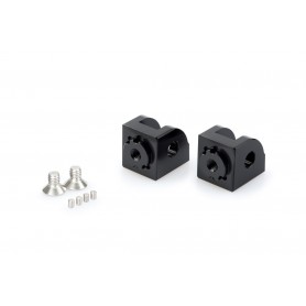 Puig Adaptor Adjustable Rider Footpegs Right/Left KTM Black