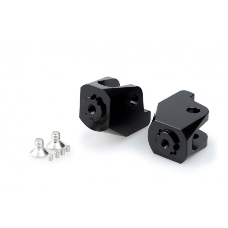 Puig Adaptor Adjustable Rider Footpegs Right/Left Triumph 