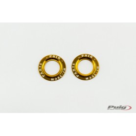 Puig Kit Rings Anodized Front Fork Protector Gold