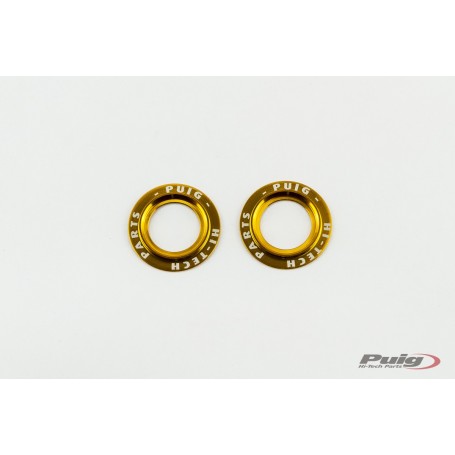Puig Kit Rings Anodized Front Fork Protector Gold