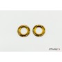 Puig Kit Rings Anodized Front Fork Protector Gold