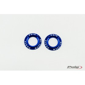 Puig Kit Rings Anodized Front Fork Protector Blue