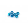 Puig Blister 6 Nuts M8 Blue