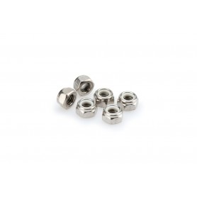 Puig Blister 6 Locknut M8 Silver