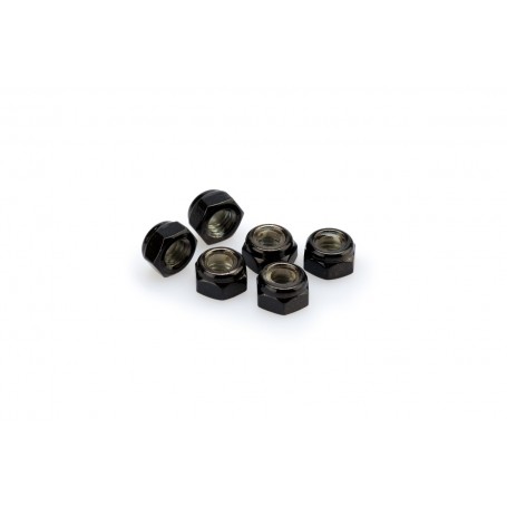 Puig Blister 6 Locknut M8 Black