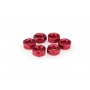 Puig Blister 6 Nuts M6 Red