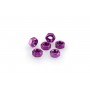 Puig Blister 6 Nuts M6 Purple