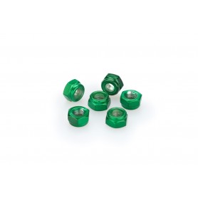 Puig Blister 6 Locknut M6 Green