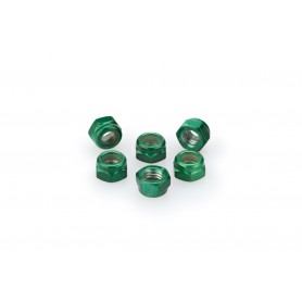 Puig Blister 6 Locknut M5 Green