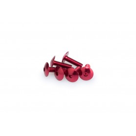 Puig Kit Screws Domed M6x20 mm Red