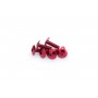 Puig Kit Screws Domed M6x20 mm Red