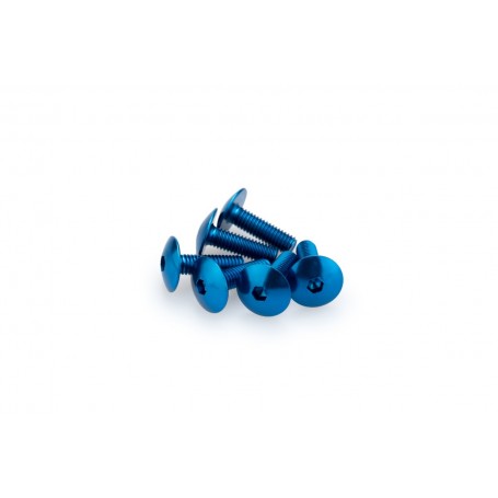 Puig Kit Screws Domed M6x20 mm Blue