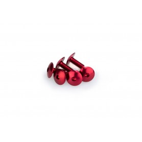 Puig Kit Screws Domed M6x15 mm Red