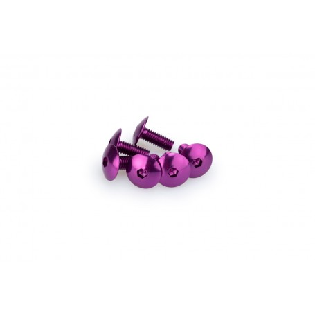 Puig Kit Screws Domed M6x15 mm Purple