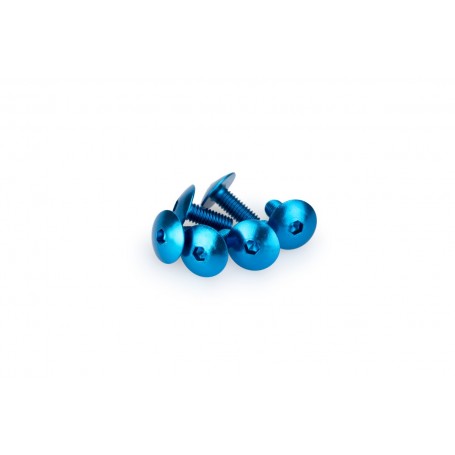 Puig Kit Screws Domed M6x15 mm Blue