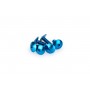 Puig Kit Screws Domed M6x15 mm Blue