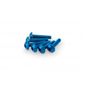 Puig Kit Screws Domed M5x25 mm Blue