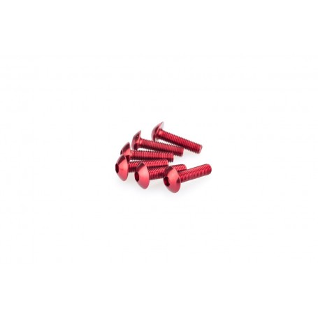 Puig Kit Screws Domed M5x20 mm Red