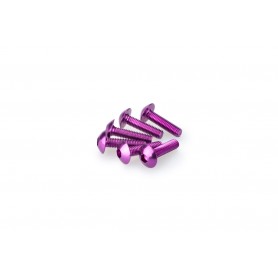 Puig Kit Screws Domed M5x20 mm Purple