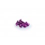 Puig Kit Screws Domed M5x15 mm Purple