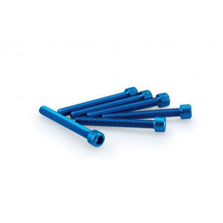 Puig Kit Screws Allen M6x50 mm Blue