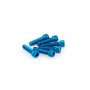 Puig Kit Screws Allen M8x30 mm Blue