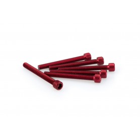 Puig Kit Screws Allen M6x55 mm Red