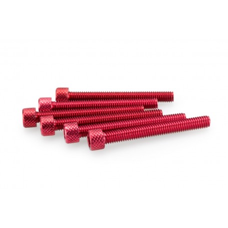 Puig Kit Screws Allen M6x50 mm Red