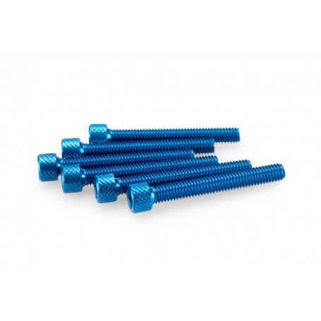 Puig Kit Screws Allen M6x45 mm Blue