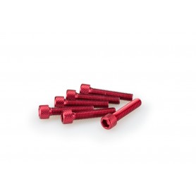 Puig Kit Screws Allen M6x30 mm Red