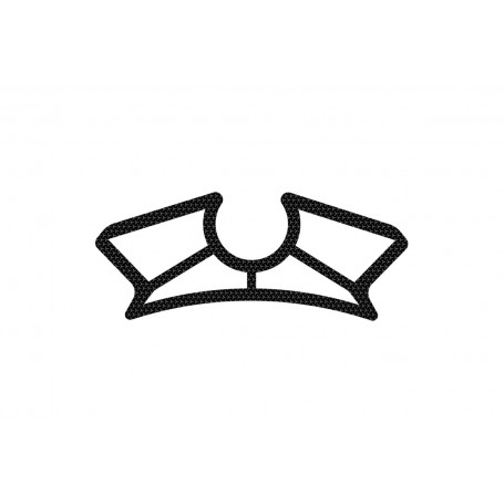 Puig Yoke Protector Yamaha YZF-R3 15-17 Carbon