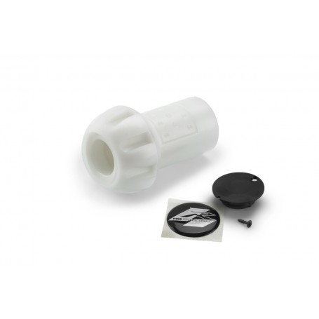 Puig Puck+Cap+Adhesive Crash Pads M10 08White