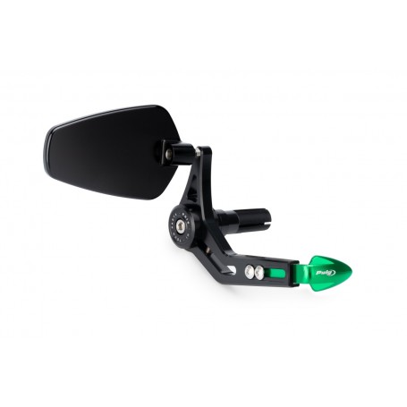 Puig Protector Brake Lever With Rearview Mirror Pro