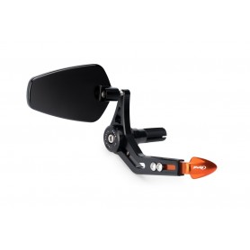 Puig Protector Brake Lever With Rearview Mirror Pro