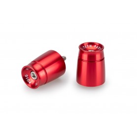 Puig Bar End Aluminium Mod Sport Yamaha Red